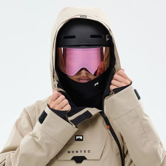 NWT! Montec Doom W Ski Jacket Women Sand LARGE - Picture 7 of 16